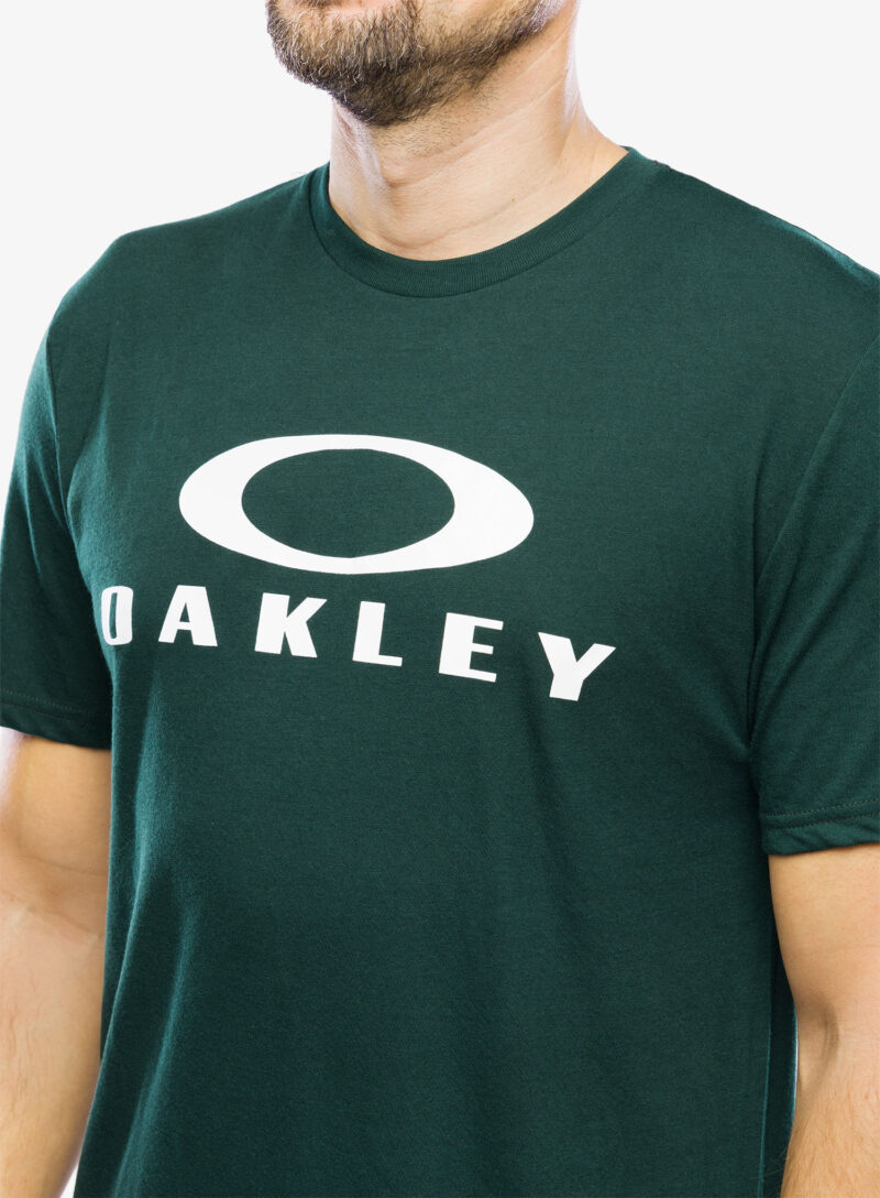 Original Tricou cu imprimeu Oakley O Bark - hunter green/white