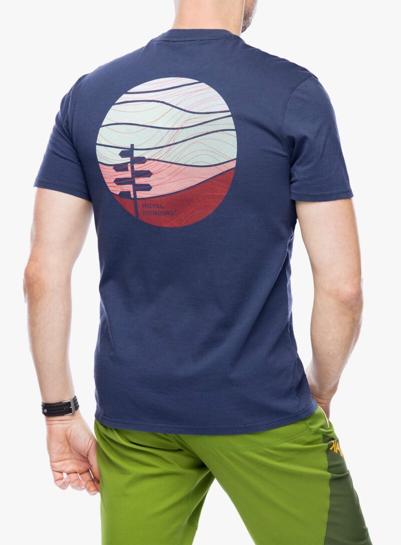 Tricou cu imprimeu Royal Robbins RR Graphic S/S - navy preţ