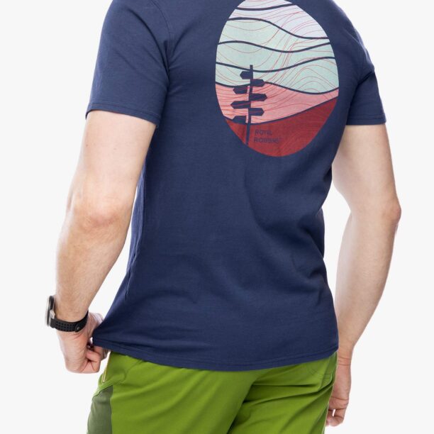 Preţ Tricou cu imprimeu Royal Robbins RR Graphic S/S - navy