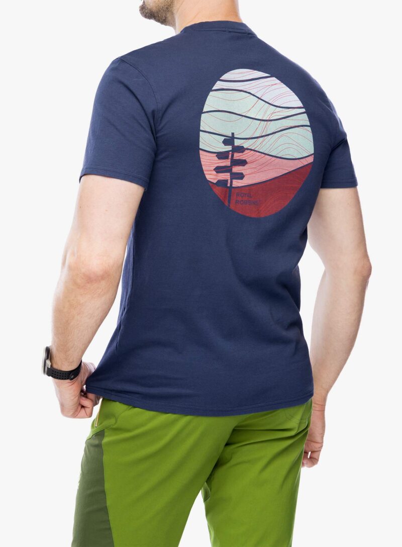 Preţ Tricou cu imprimeu Royal Robbins RR Graphic S/S - navy