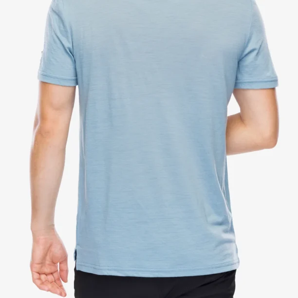 Tricou cu imprimeu Super.natural Mount Rundle Tee - cit.blue/fresh white/d.see mel preţ