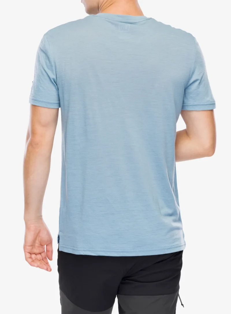 Tricou cu imprimeu Super.natural Mount Rundle Tee - cit.blue/fresh white/d.see mel preţ