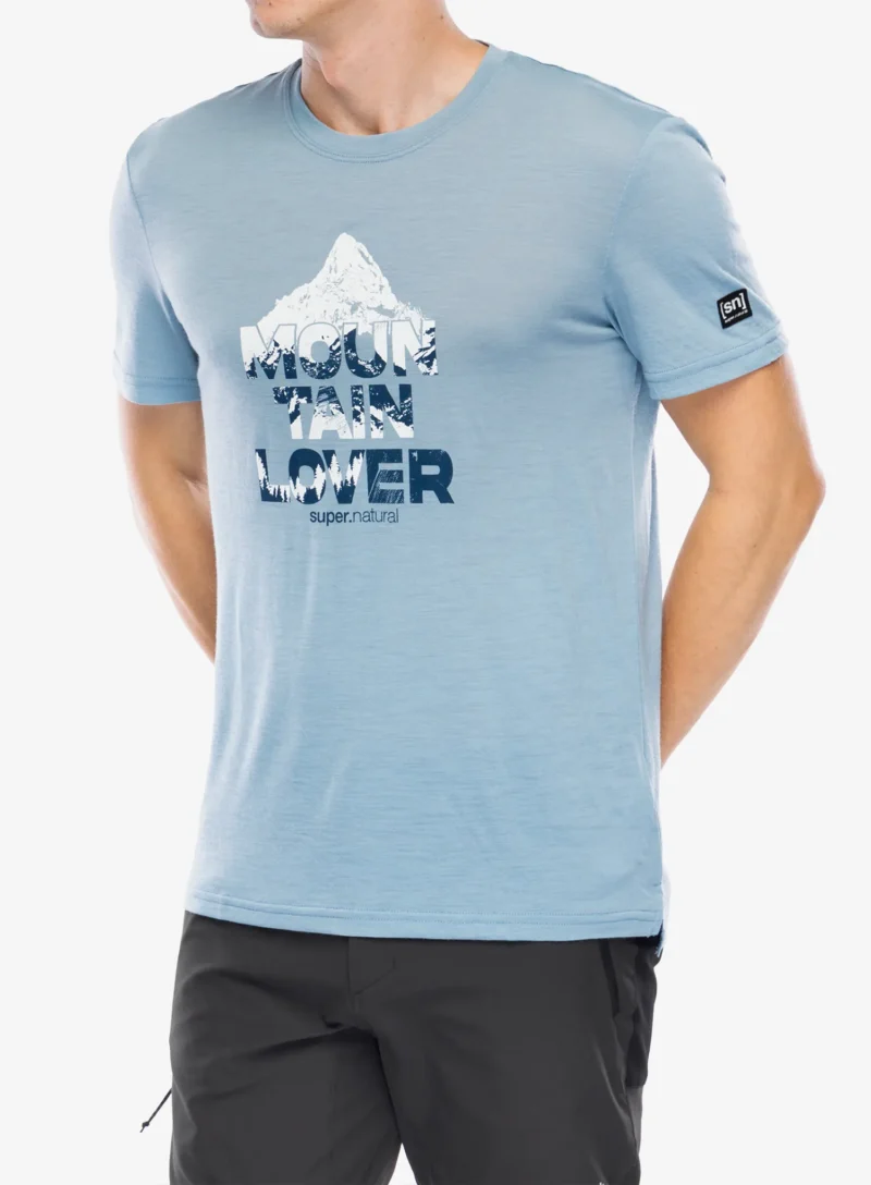 Cumpăra Tricou cu imprimeu Super.natural Mount Rundle Tee - cit.blue/fresh white/d.see mel