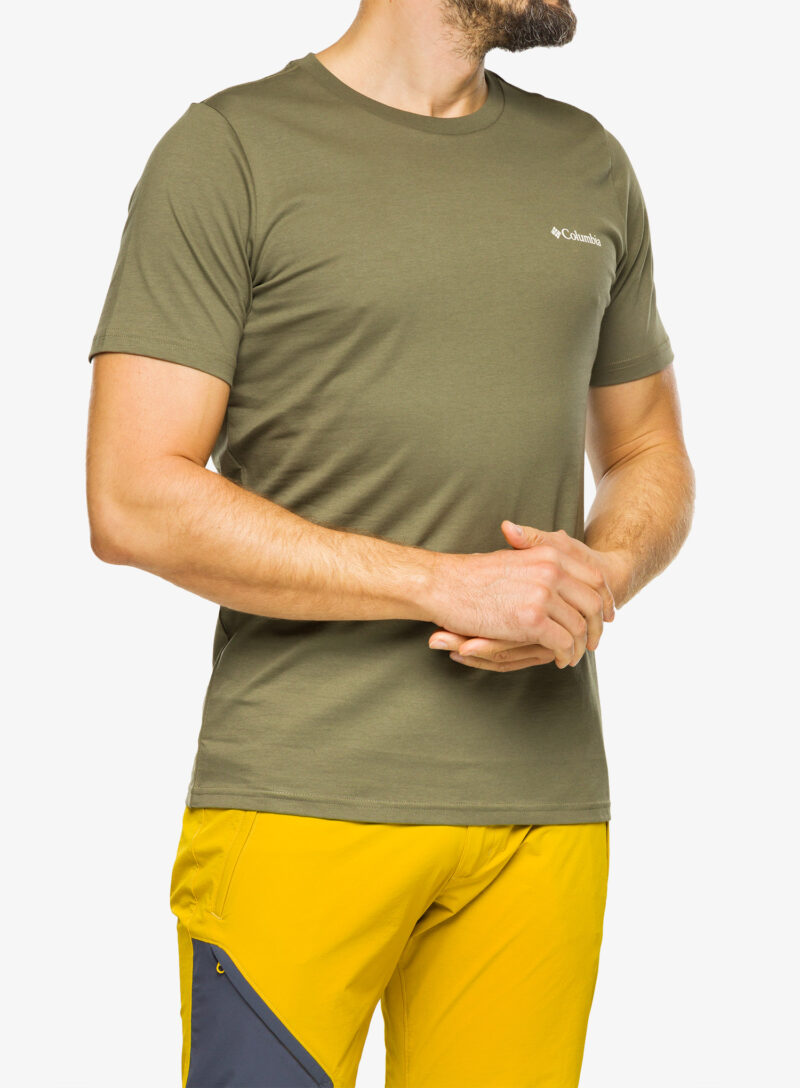 Cumpăra Tricou cu imprimeu barbati Columbia CSC Seasonal Logo Tee - stone green/timberline trails