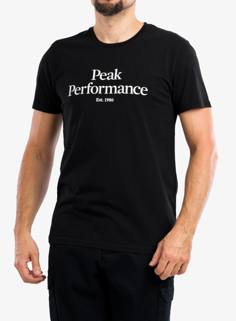 Cumpăra Tricou cu imprimeu barbati Peak Performance Original Tee - black