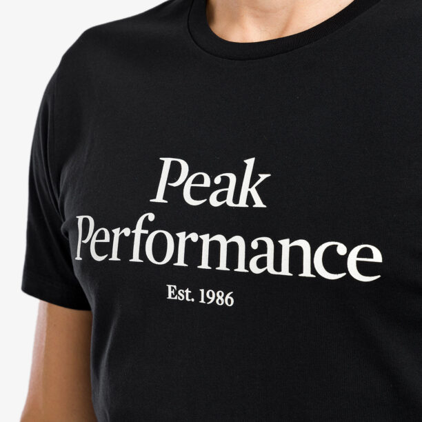 Preţ Tricou cu imprimeu barbati Peak Performance Original Tee - black