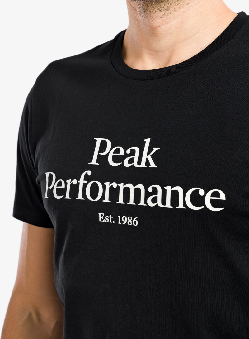 Preţ Tricou cu imprimeu barbati Peak Performance Original Tee - black