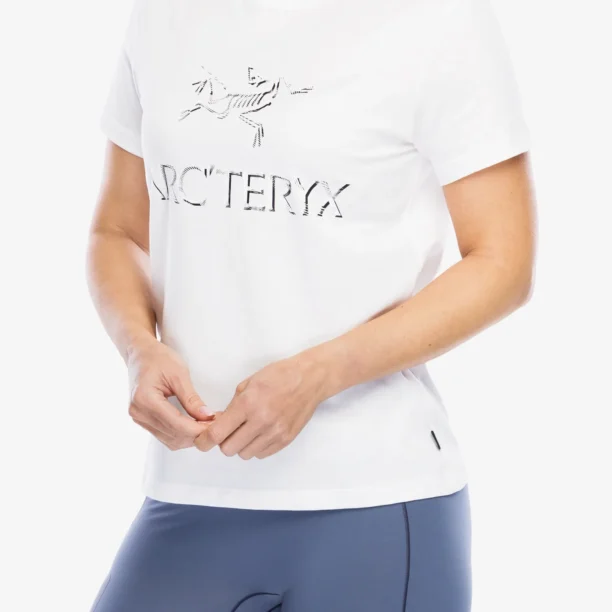 Cumpăra Tricou cu imprimeu femei Arcteryx ArcWord Cotton T-Shirt SS - white light