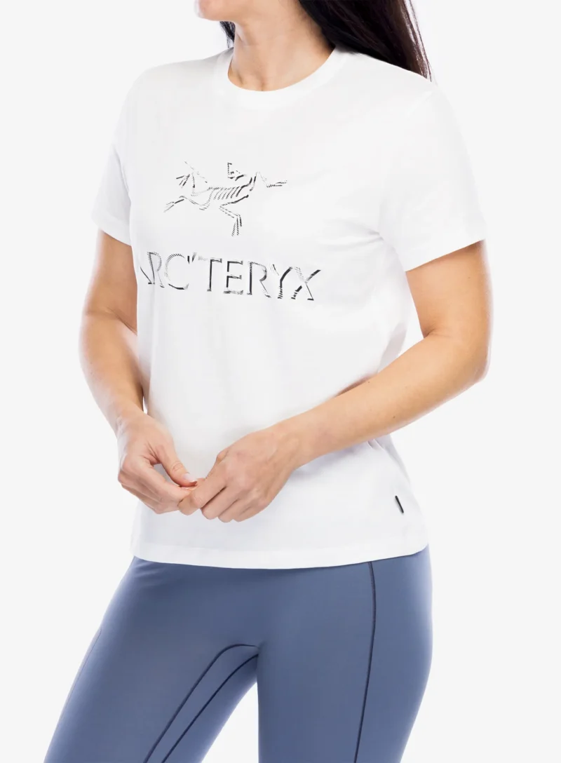 Cumpăra Tricou cu imprimeu femei Arcteryx ArcWord Cotton T-Shirt SS - white light