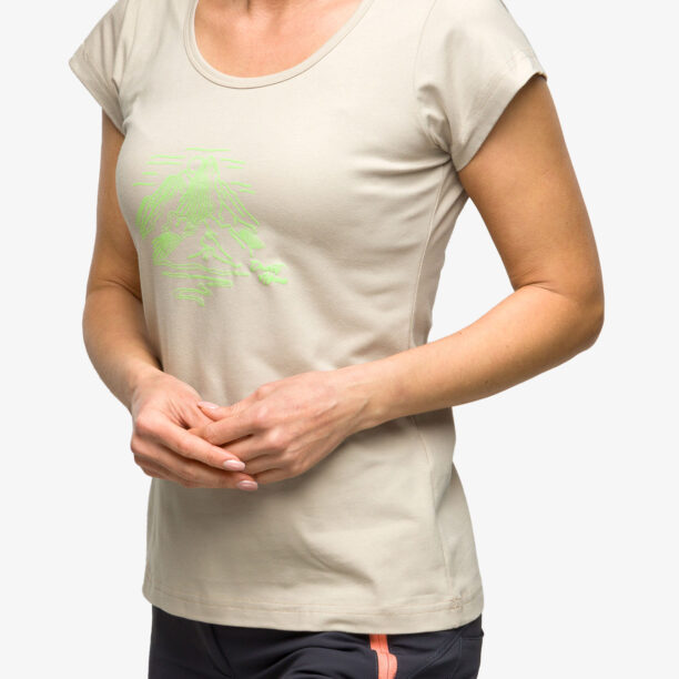 Tricou cu imprimeu femei Direct Alpine Sonora Lady - stone/nature