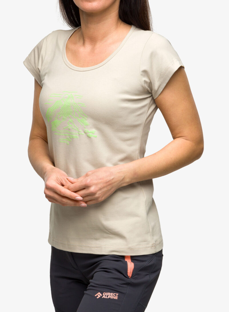 Tricou cu imprimeu femei Direct Alpine Sonora Lady - stone/nature