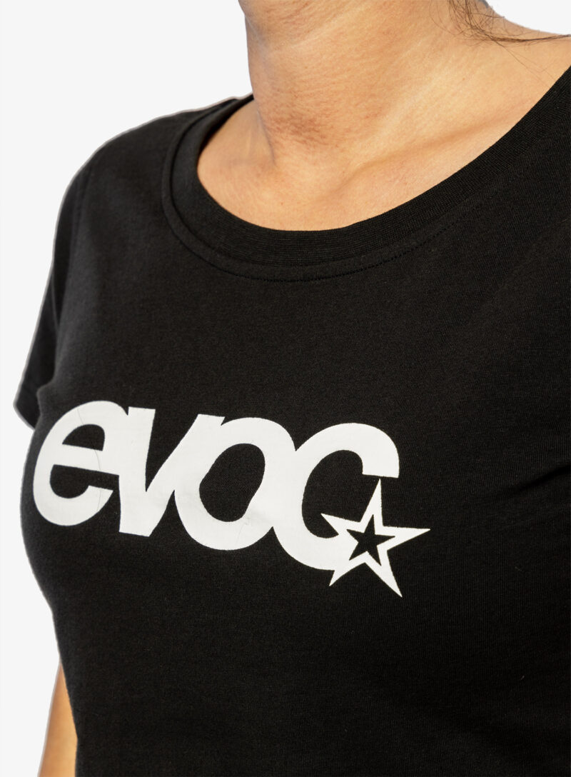 Original Tricou cu imprimeu femei Evoc T-Shirt Logo - black