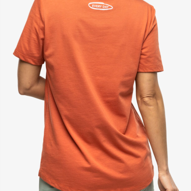 Tricou cu imprimeu femei Mammut Core T-Shirt Every Day - terracotta preţ