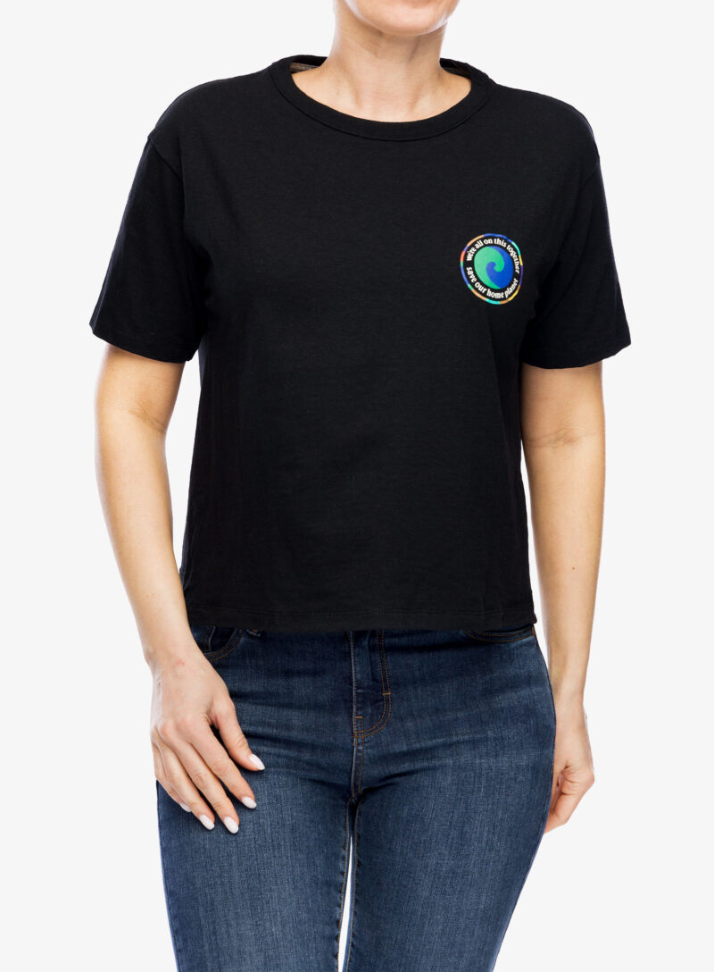 Tricou cu imprimeu femei Patagonia Unity Fitz Easy Cut Responsibili-Tee - ink black