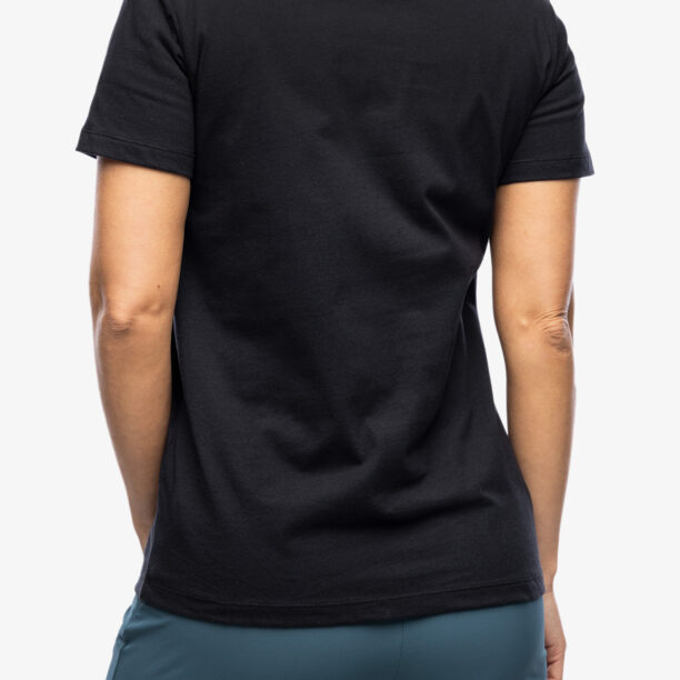 Tricou cu imprimeu femei Salomon Logo S/S  - deep black preţ