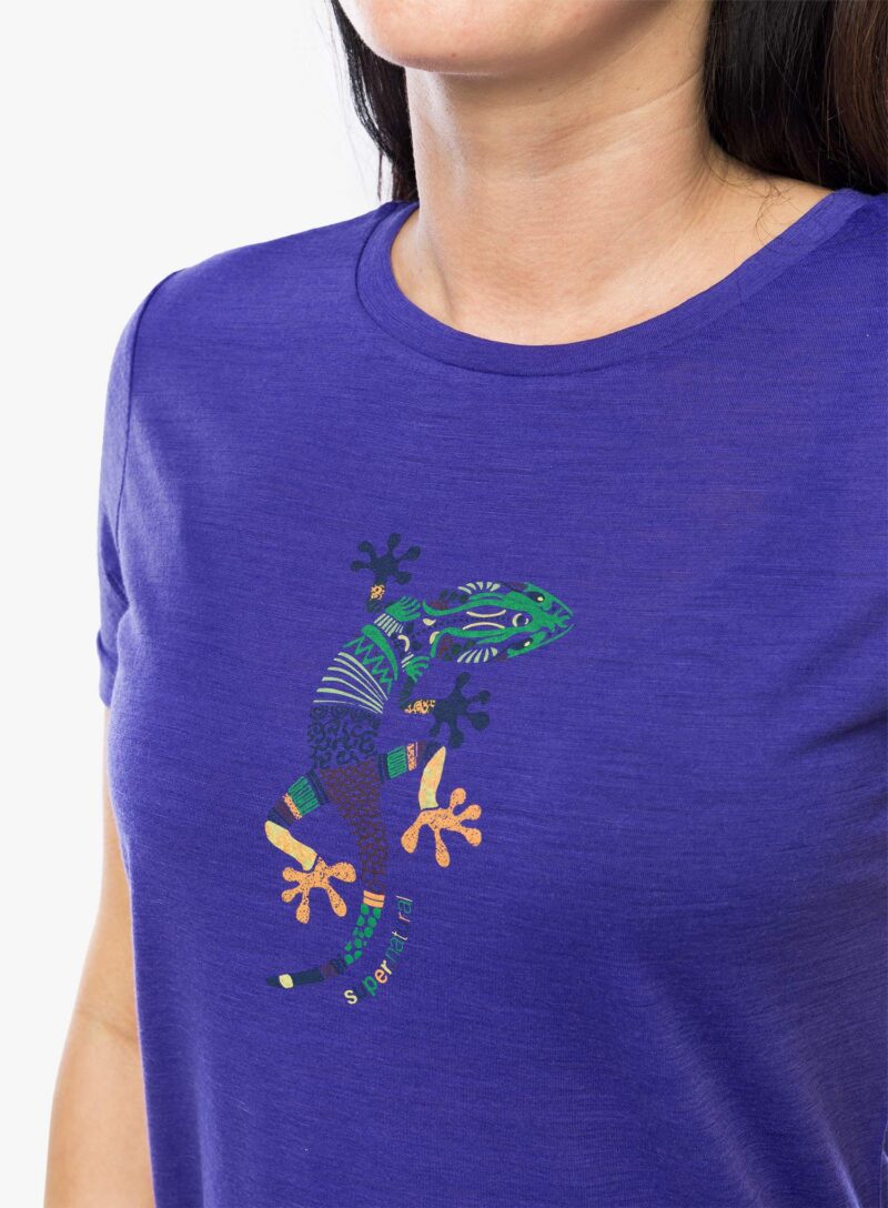 Original Tricou cu imprimeu femei Super.natural El Gecko - deep blue/various