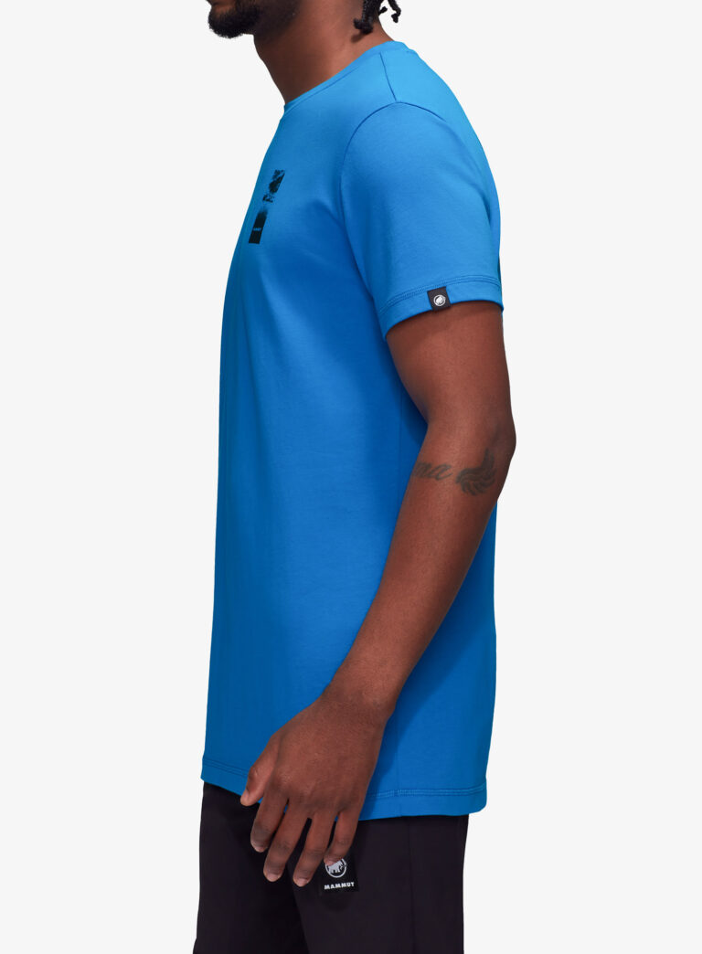 Cumpăra Tricou escaladă Mammut Massone T-Shirt Wagon - glacier blue