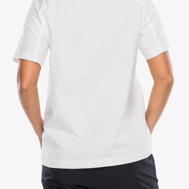 Tricou escaladă femei Arcteryx Kragg Cotton Little Bird Crew SS - white light/white preţ