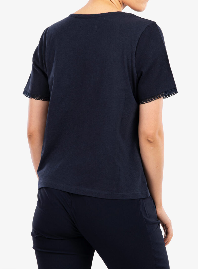 Preţ Tricou femei Craghoppers NosiBotanical Lavern S/S - blue navy