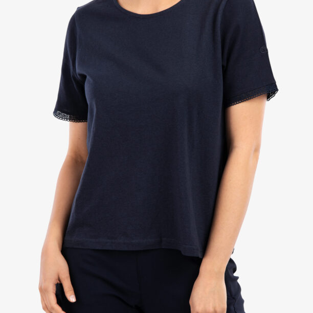 Tricou femei Craghoppers NosiBotanical Lavern S/S - blue navy