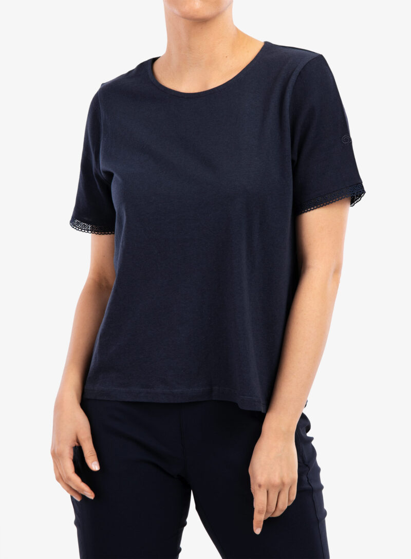 Tricou femei Craghoppers NosiBotanical Lavern S/S - blue navy