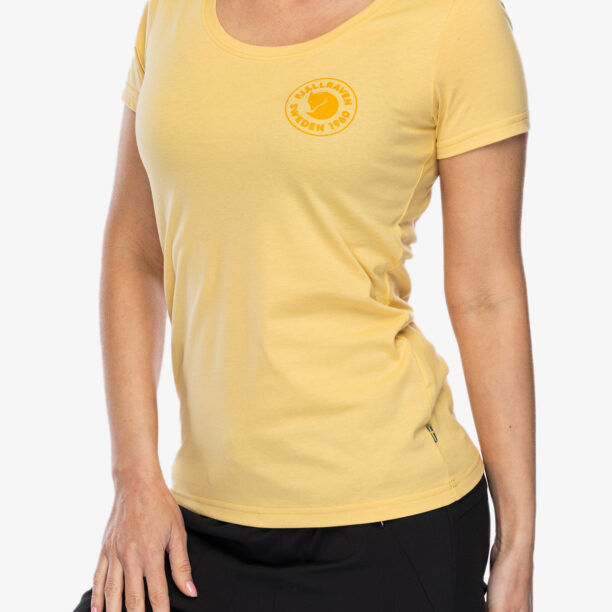 Cumpăra Tricou femei Fjallraven 1960 Logo T-shirt - mais yellow