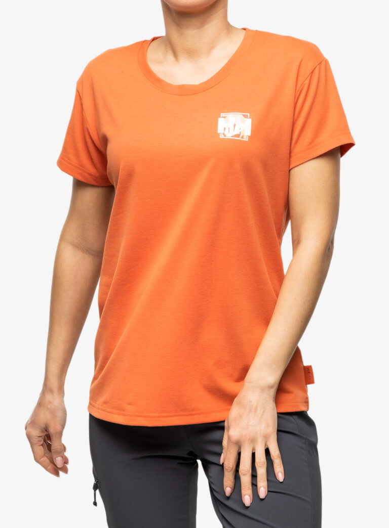 Tricou femei Helly Hansen Skog Recycled Graph - terracotta