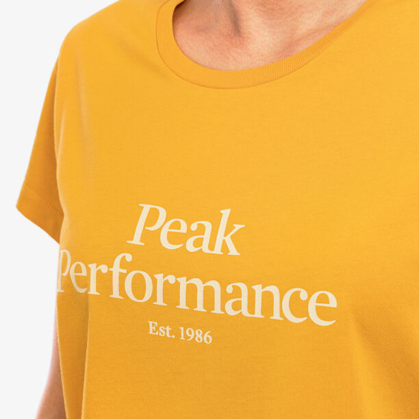 Preţ Tricou femei Peak Performance Original Tee - blaze tundra