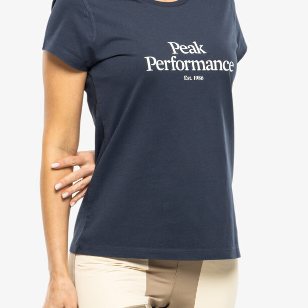 Cumpăra Tricou femei Peak Performance Original Tee - blue shadow