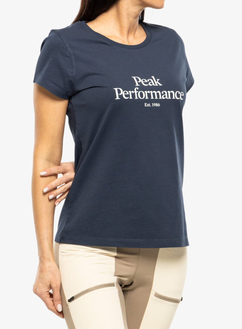 Cumpăra Tricou femei Peak Performance Original Tee - blue shadow