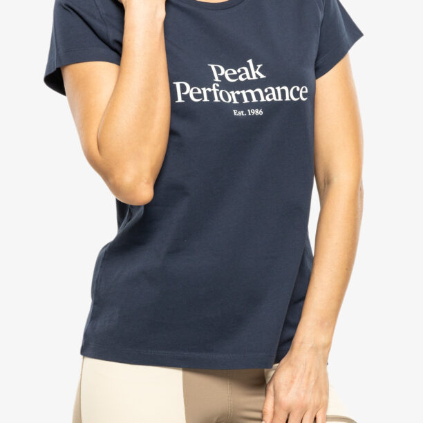 Original Tricou femei Peak Performance Original Tee - blue shadow