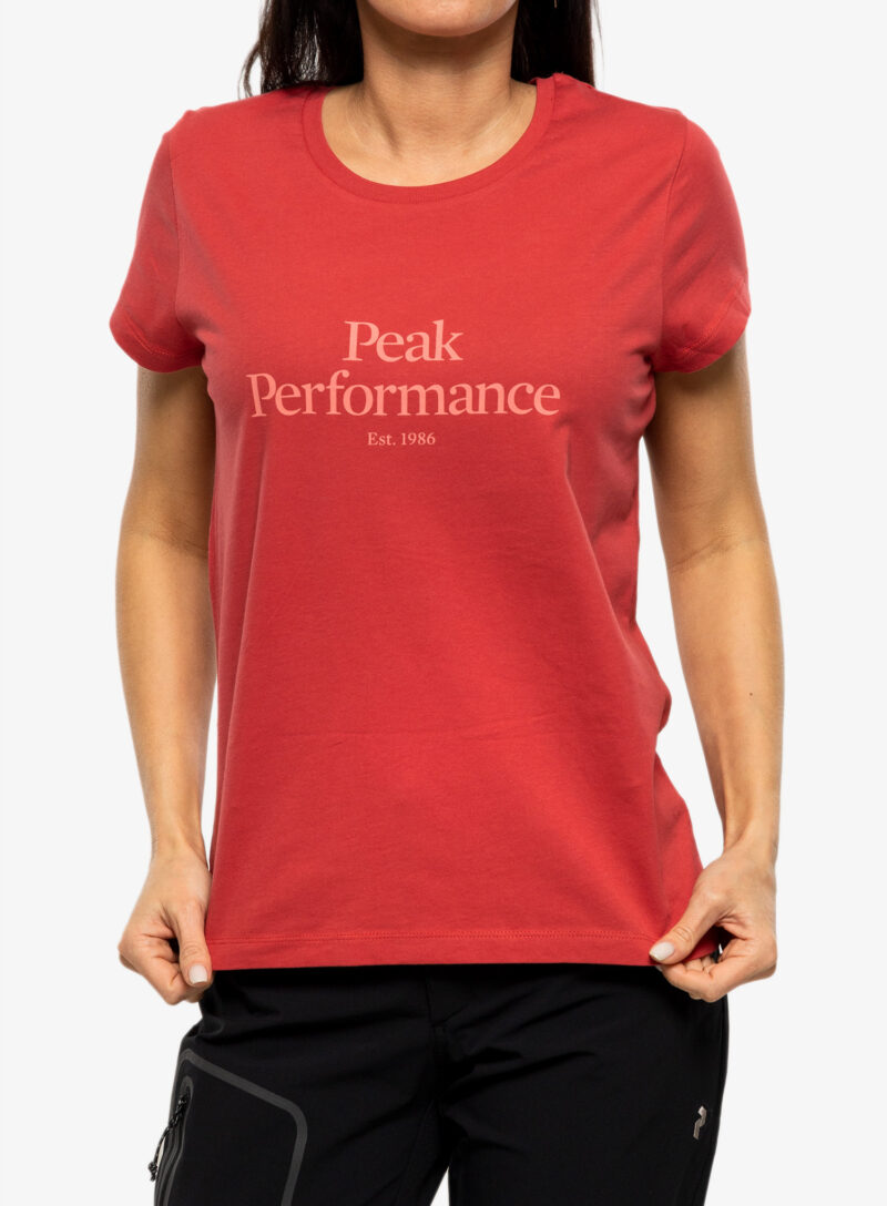 Cumpăra Tricou femei Peak Performance Original Tee - softer red