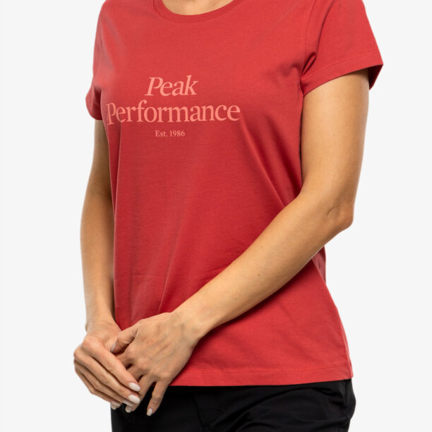 Preţ Tricou femei Peak Performance Original Tee - softer red