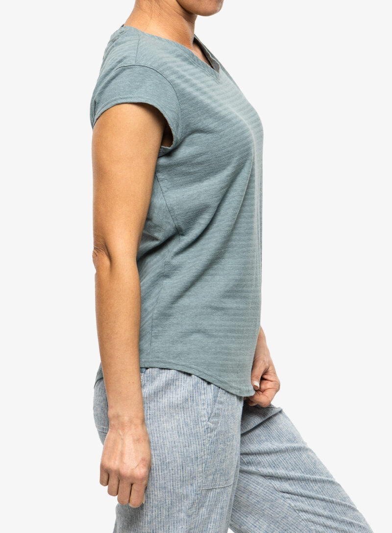 Preţ Tricou femei Royal Robbins Vacationer V-Neck SS - lt slate