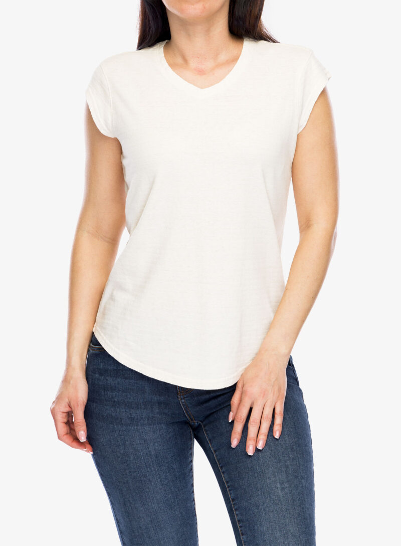 Tricou femei Royal Robbins Vacationer V-Neck SS - undyed