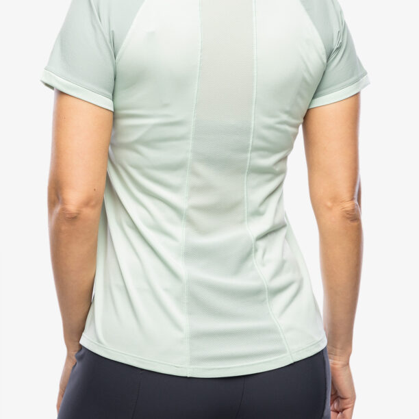 Tricou femei Salomon Outline - aqua form/green preţ