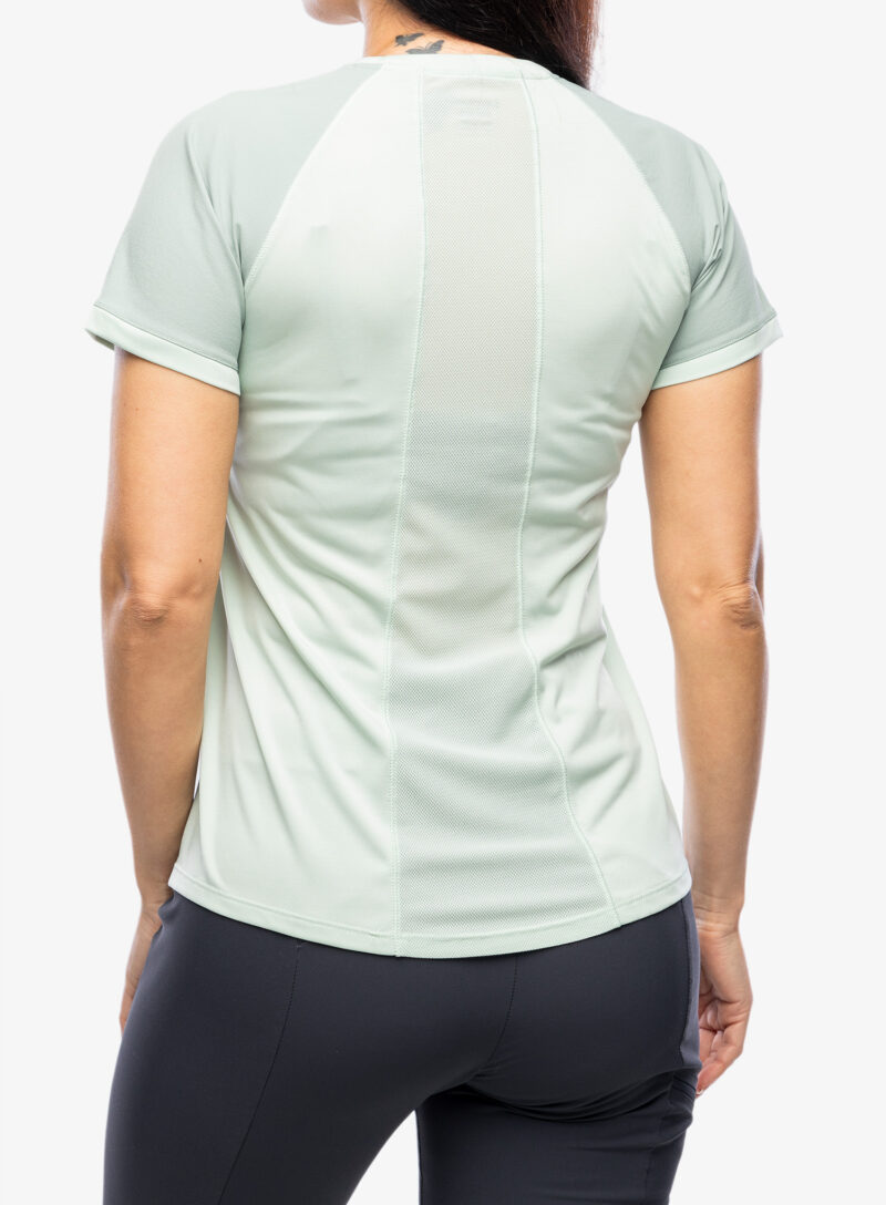 Tricou femei Salomon Outline - aqua form/green preţ