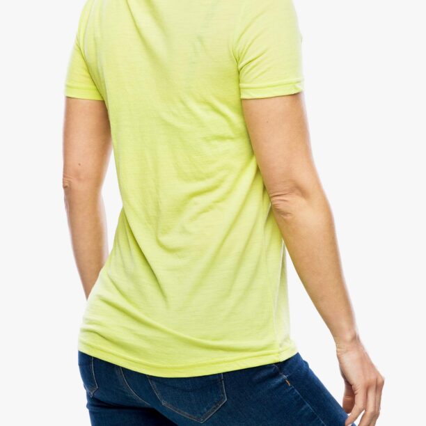 Preţ Tricou femei Super.natural Fingers Matter Tee - wild lime/deep blue