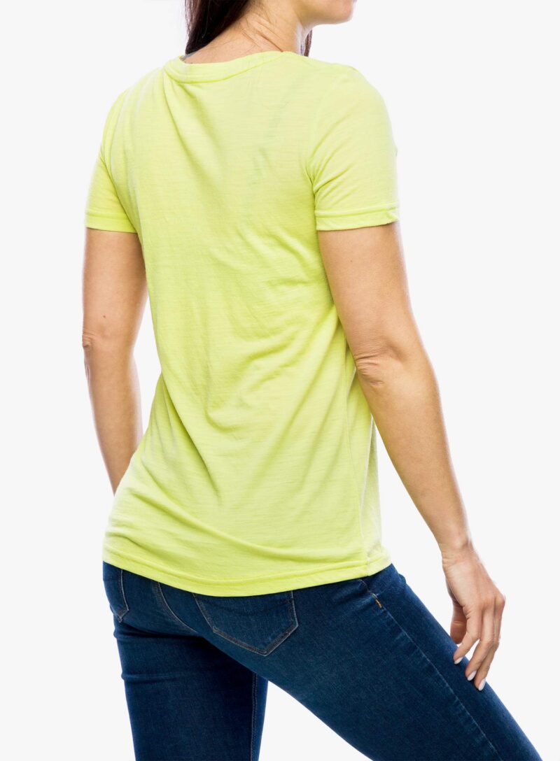 Preţ Tricou femei Super.natural Fingers Matter Tee - wild lime/deep blue