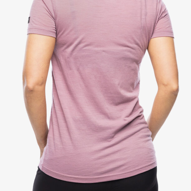 Tricou femei Super.natural Tied By Heart Tee - orchid/feather grey/blueberry preţ