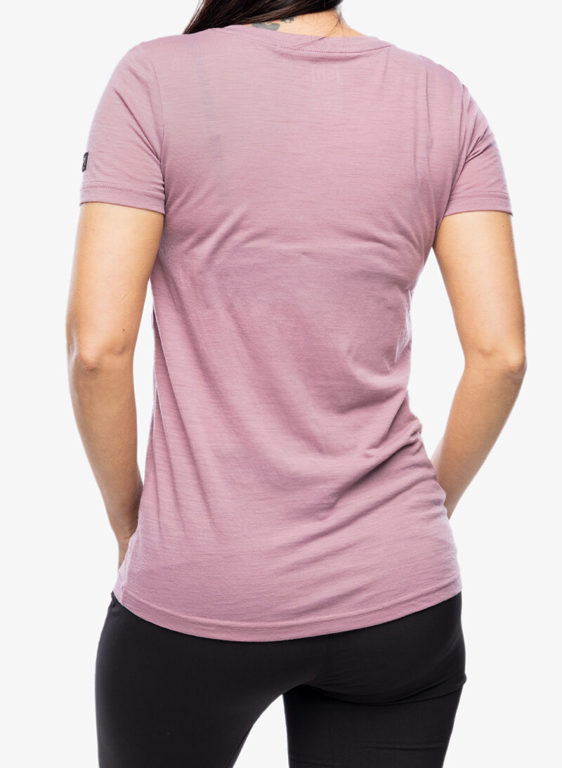 Tricou femei Super.natural Tied By Heart Tee - orchid/feather grey/blueberry preţ