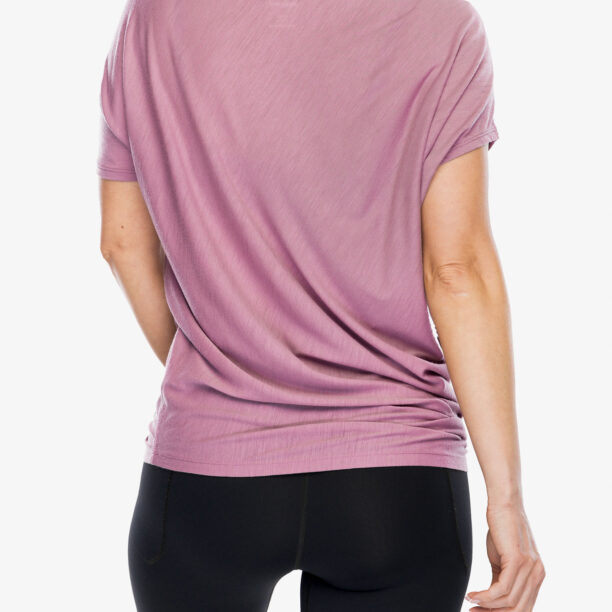 Preţ Tricou femei Super.natural Yoga Loose Tee - orchid