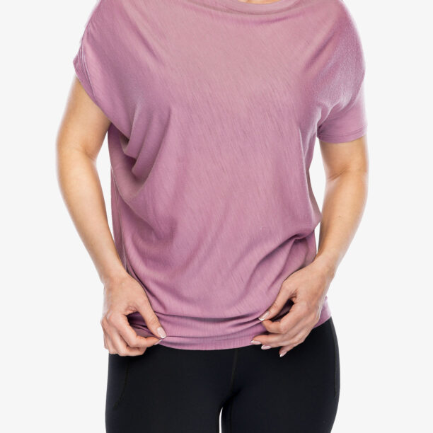 Tricou femei Super.natural Yoga Loose Tee - orchid