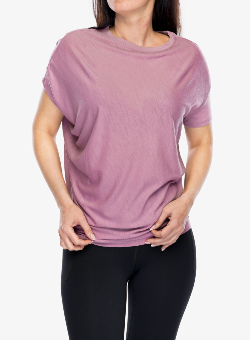 Tricou femei Super.natural Yoga Loose Tee - orchid