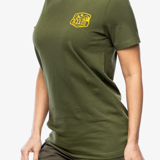 Cumpăra Tricou femei bumbac 5.11 Seek and Enjoy S/S Tee - military green