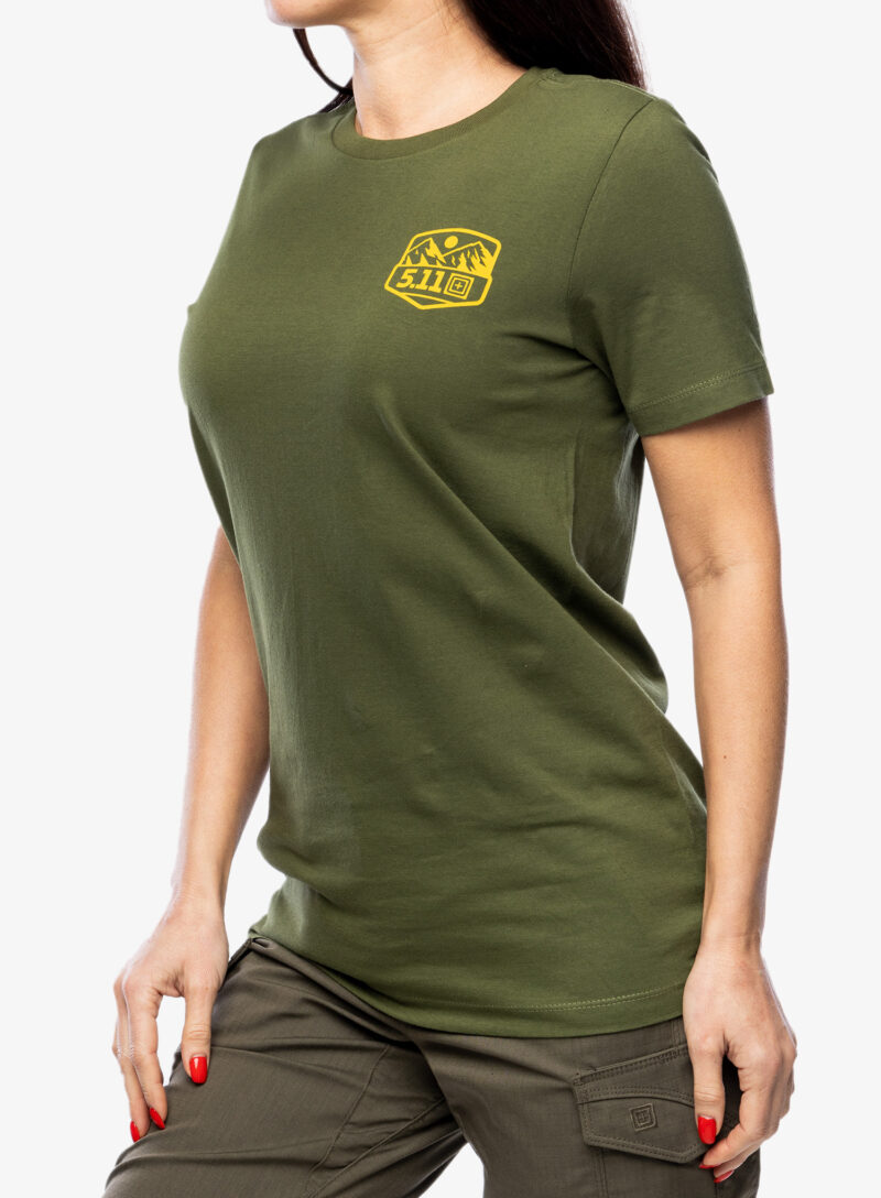 Cumpăra Tricou femei bumbac 5.11 Seek and Enjoy S/S Tee - military green