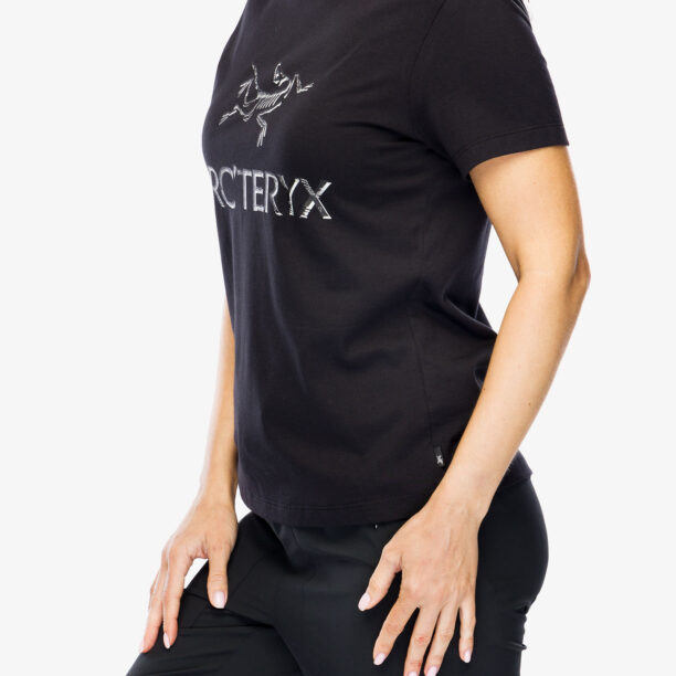 Cumpăra Tricou femei bumbac Arcteryx ArcWord Cotton T-Shirt SS - black