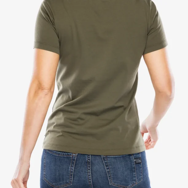 Tricou femei bumbac Arcteryx ArcWord Cotton T-Shirt SS - tatsu/forage preţ