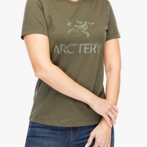 Cumpăra Tricou femei bumbac Arcteryx ArcWord Cotton T-Shirt SS - tatsu/forage