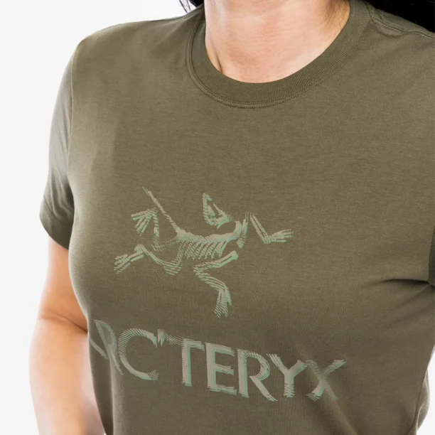 Original Tricou femei bumbac Arcteryx ArcWord Cotton T-Shirt SS - tatsu/forage